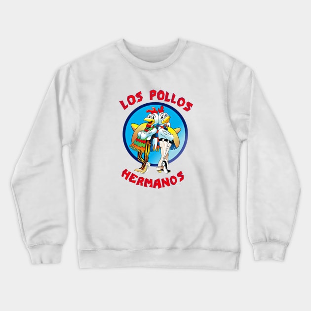 Los Pollos Hermanos Crewneck Sweatshirt by mikehalliday14